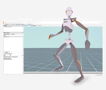 Visualisierungssoftware - MVN Animate - Xsens - Kalibrierung / Qualität / Steuerung