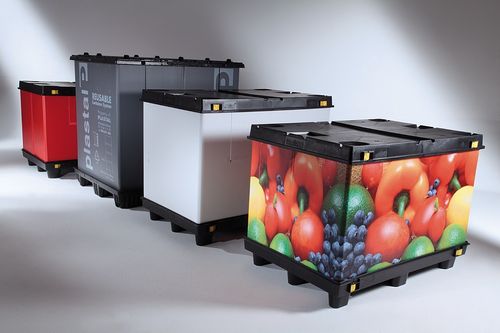 Kunststoffcontainer - Eredi Caimi S.r.l. - schachtelbar / stapelbar