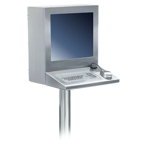 Terminal mit Touchscreen - Pedestal - Strongarm Designs - Kiosk / für Bedienerschnittstellen