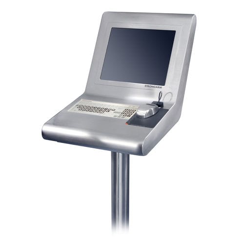 Bedienterminal mit Touchscreen - MiniConsole™ - Strongarm Designs - bodenstehend / Farb-LCD / kompakt