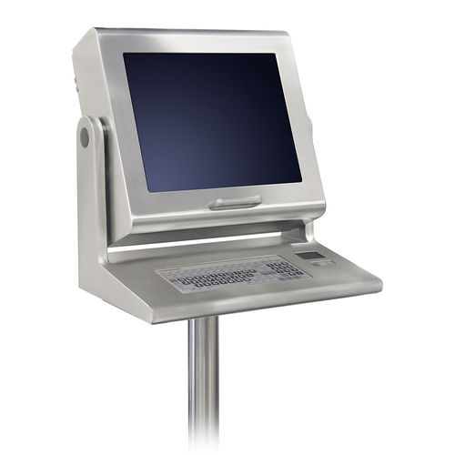 Terminal mit Touchscreen - Strongarm Designs - mit Tastatur / bodenstehend / 1024 x 768