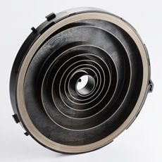Traktionsfeder - Spiroflex - gewickelt / Band / Stahl