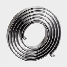 Traktionsfeder - Spiroflex - Spiral / Band / Kupfer