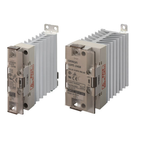 Statisches Relais / AC - G3PE series  - OMRON - kompakt / schmal / einphasig