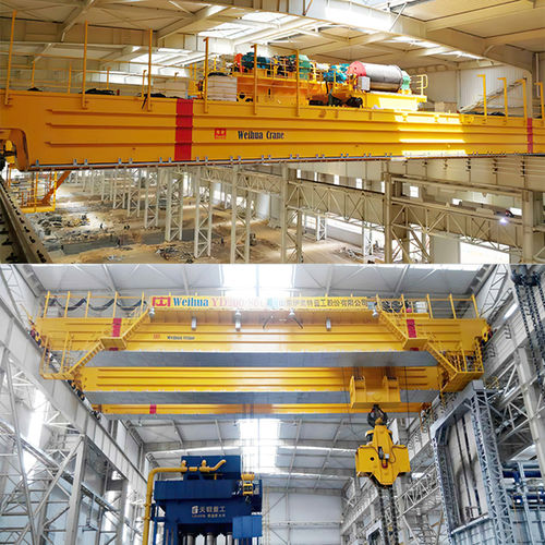 Einträger-Brückenkran - Henan Weihua Heavy Machinery Co., Ltd - Zweiträger / maßgefertigt / zum Anheben von Schmelzmetall
