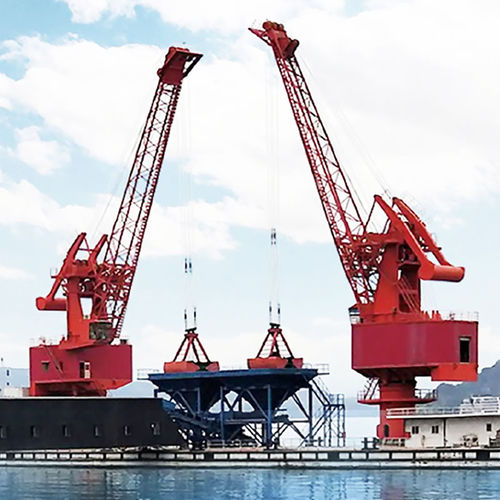 Hafen-Schwimm-Kran - Henan Weihua Heavy Machinery Co., Ltd - festinstalliert / zum Laden / zum Entladen