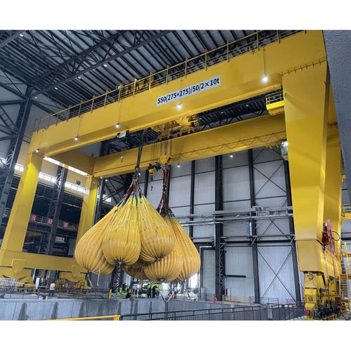 Schienenmontierter Portalkran - Henan Weihua Heavy Machinery Co., Ltd - Zweiträger / für schwere Lasten