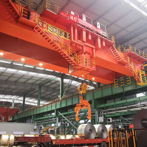 Zweiträger-Brückenkran - Henan Weihua Heavy Machinery Co., Ltd - intelligent / für Werkstatt / für Fliesenumschlag