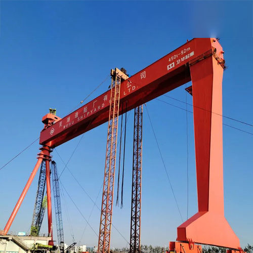 Mobiler Portalkran - Henan Weihua Heavy Machinery Co., Ltd - für den Schiffsbau / für schwere Lasten / Einträger