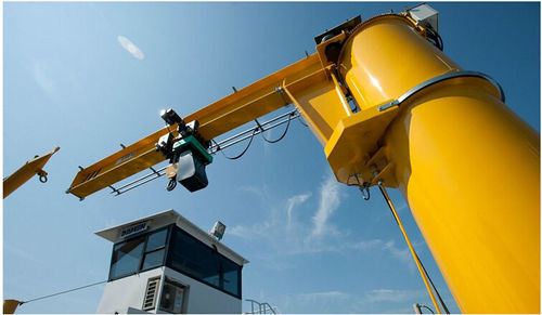 Säulenschwenkkran - Henan Weihua Heavy Machinery Co., Ltd - für Hubanwendungen / Vollrotation / für Baumaschinen