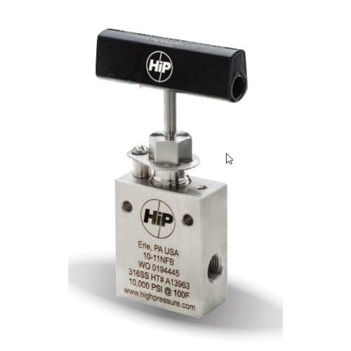 Ventil für Rohrleitung - NF series  - HIP - manuell / Stell / gerade