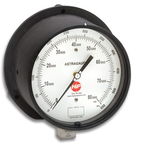 Differential-Manometer - HIP - Aluminium / Rohrfeder / Sauerstoff