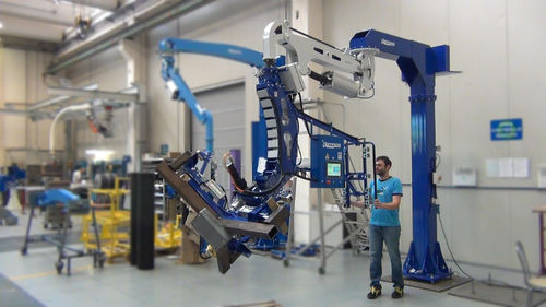 Elektrischer Manipulator - FAMATEC - Säulen / ergonomisch / mit elektronischer Bedienung