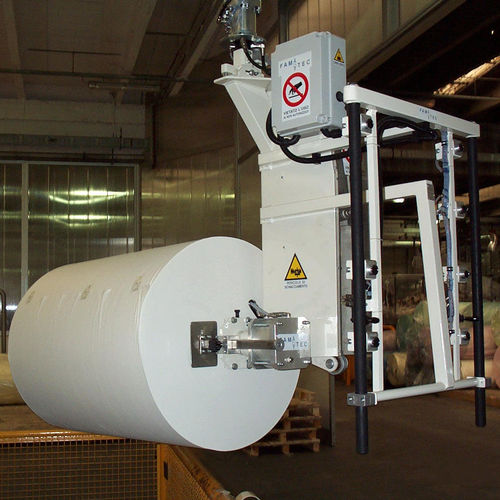 Pneumatischer Manipulator - FAMATEC - zum Entladen / für Rollen / Belastung