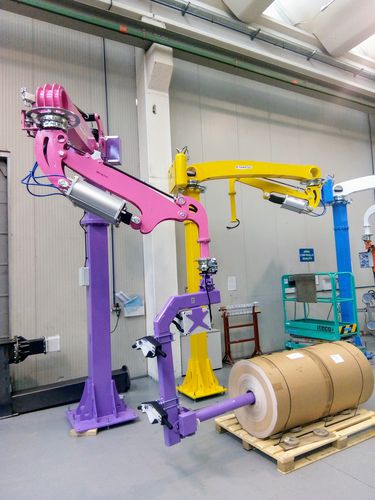 Pneumatischer Manipulatorarm - mano  - FAMATEC - Gabel / für Hubanwendungen / selbstbalancierend