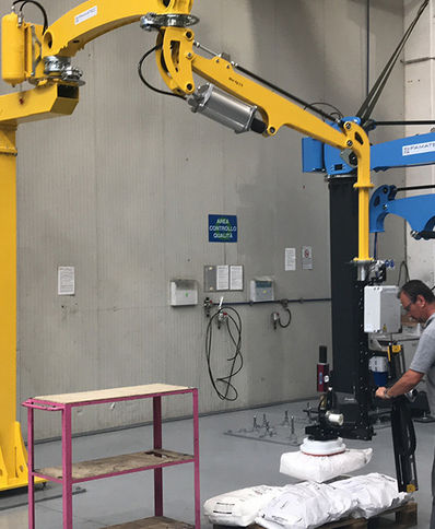 Pneumatischer Manipulator - FAMATEC - Vakuum / für Säcke / für Transport