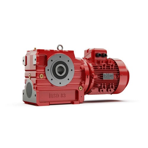 Dreiphasiger Getriebemotor - IRSD series - I-MAK Réducteurs - Schnecken / schrägverzahnt / rechtwinklig