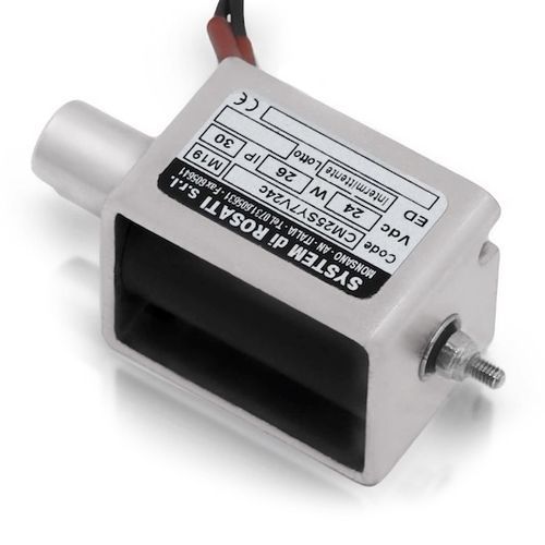 Elektromagnet / open frame - CM series - SYSTEM DI ROSATI - linear / einspulig / Stoß-Elektromagnet