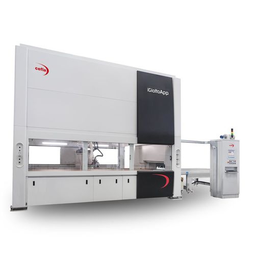 Stationäre Spritzanlage - iGiottoApp - Cefla Finishing - Farb