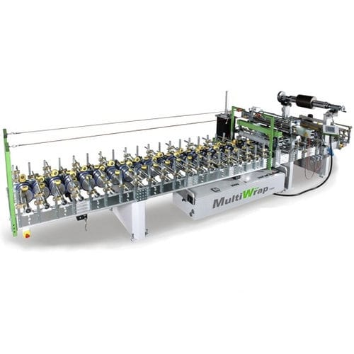 Horizontaler Stretchwickler - MultiWrap Wood - Cefla Finishing - manuell / für Profile