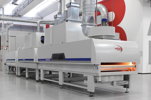 Tunnelofen - Glassoven - Cefla Finishing - Back / elektrisch