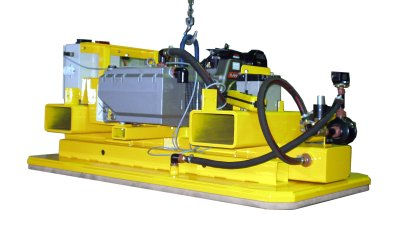 Vakuumheber für Betonplatten - Kilner Vacuumation - für schwere Lasten / horizontal / Diesel