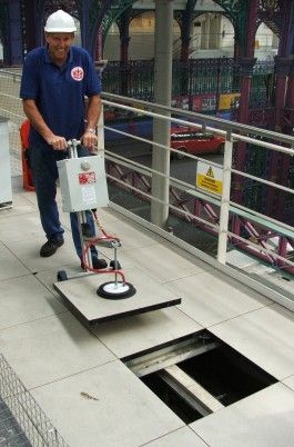 Absaug-Plattenverlegemaschine - Kilner Vacuumation