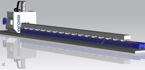 CNC-Fräsmaschine / 5-Achs - ENDURA® PRO LINEAR - FOOKE GmbH - vertikal / Fahrständer / für Aluminium