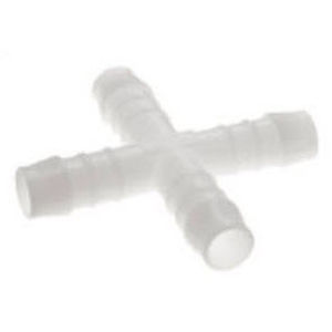 Pneumatischer Anschluss - 136110600005 - Essentra Components - geriffelt / Kreuz / Polyoxomethylen