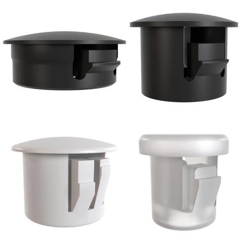 Runder Stopfen - SR1086 - Essentra Components - gewindelos / Nylon / HDPE