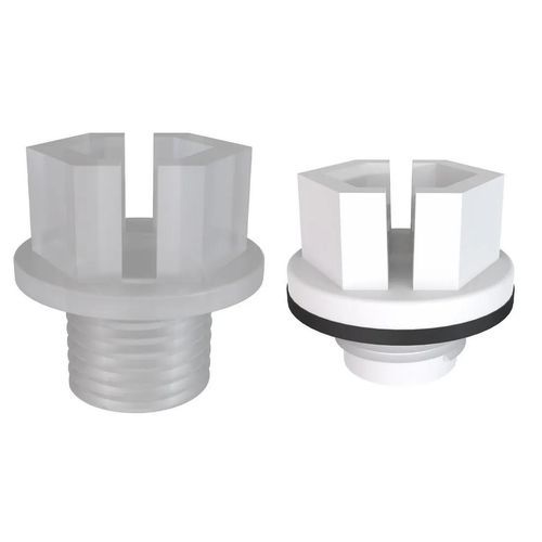 Zylinderförmiger Stopfen - SRTFUGP - Essentra Components - rund / Gewinde / Polyethylen mit geringer Dichte LDPE