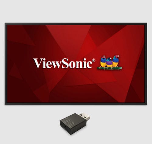 LCD-Display - CDE5520-W1 - ViewSonic - 3840 x 2160 / Full HD / 55"