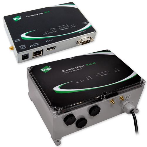 Gateway für Kommunikation - ConnectPort® X4 Family - Digi International - WAN / Ethernet / Mobilfunk