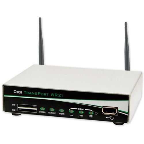 Mobilfunkrouter - TransPort® WR21 - Digi International - 4G / 3G / wandmontiert