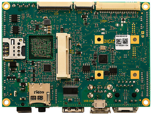 Single-Board-Computer / NXP i.MX6 - ConnectCore® 6  - Digi International - embedded / kompakt