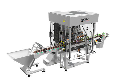 Lineare Schraubverschlussanlage - max. 200 p/min | KAP 922 - Kulp Makina - Online / automatisch / für Dosen