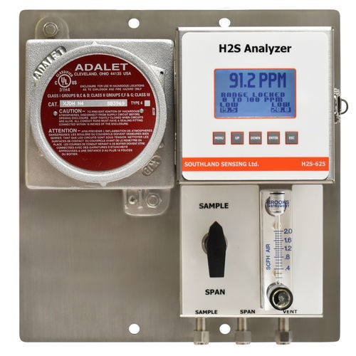 Schwefelwasserstoff-Analysator - H2S-625 - Southland Sensing Ltd. - Überwachung / Prozess / für Mülldeponie