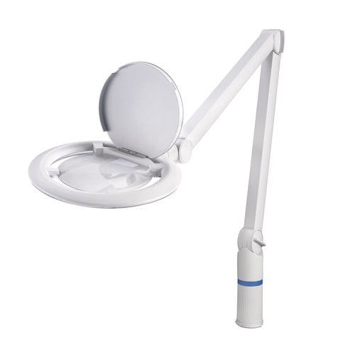 Arbeitslupe - 9-104 - bernstein - LED Lampe / mit Gelenkarm / Tischgerät