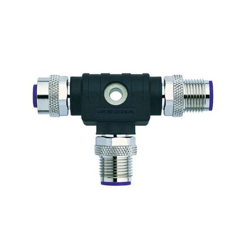 T-Steckverbinder - PB-T-WAKSW5-WASSW5-WASSW5  - ESCHA Bauelemente - Daten / DIN / mit Schraubanschlüssen
