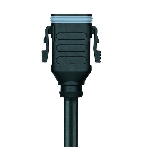 Automatisierungs-Steckverbinder - MA-ET06-8S-10/S370 - ESCHA Bauelemente - Daten / umspritzt / gerade Ausführung