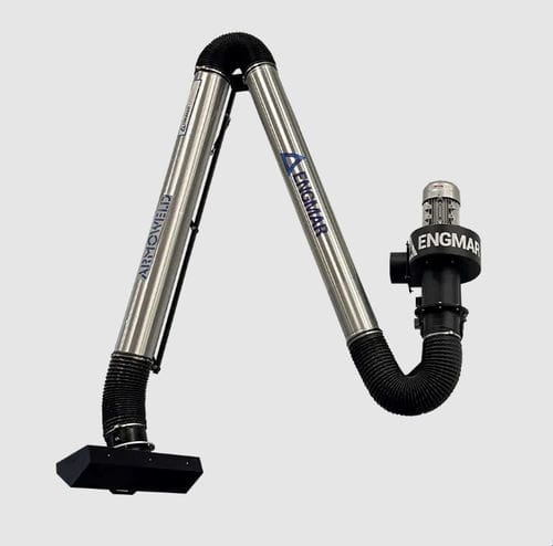 Mobiler Absaugarm - ARMOWELD - Engmar - Tisch / wandmontiert / elastisch
