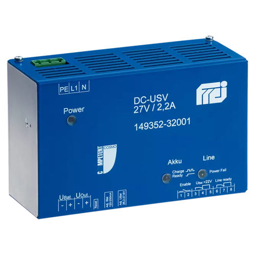 DC-USV - 149352-32001 - Gebrüder Frei - kompakt / DIN-Schiene / IEC