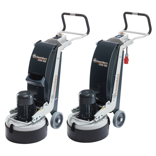 Schleifer-Polierer / Glättmaschine - DSM 450 - Schwamborn - mobil / elektrisch / für Betonfußboden
