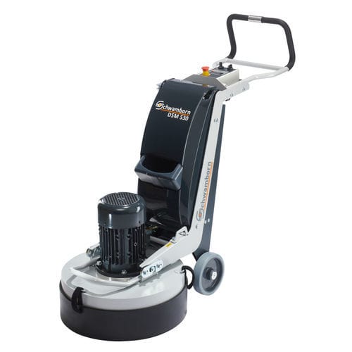 Schleifer-Polierer / Glättmaschine - DSM 530 - Schwamborn - mobil / elektrisch / für Betonfußboden