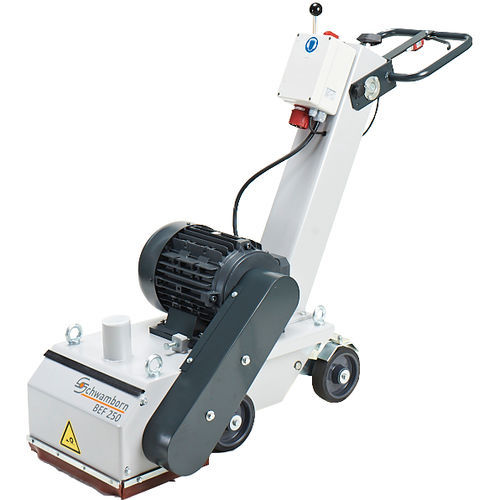 Glättmaschine-Sanierungsfräse - BEF 250 - Schwamborn - mobil / elektrisch / für Betonfußboden