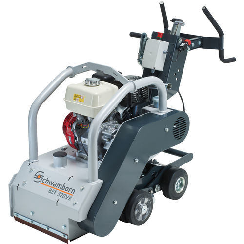 Glättmaschine-Sanierungsfräse - BEF 320V - Schwamborn - mobil / manuell / für Betonfußboden
