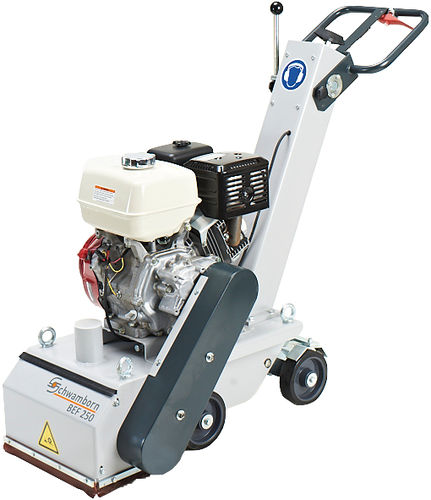 Glättmaschine-Sanierungsfräse - BEF 250V - Schwamborn - mobil / elektrisch / für Betonfußboden