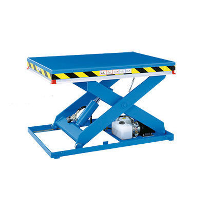 Hubtisch mit einfacher Schere - ELS  - Gruse Maschinenbau - hydraulisch / festinstalliert