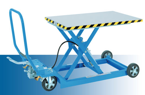 Scherenhubtisch - HF 2 T series - Gruse Maschinenbau - manuell / mobil / für schwere Lasten