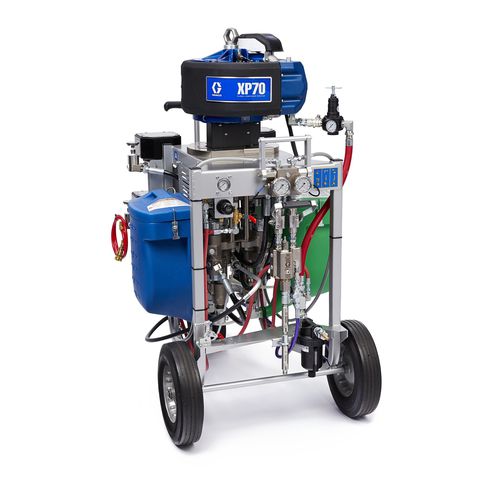 Mobile Spritzanlage - XP50 - GRACO - 2-Komponenten-Farb / Polyurethan / pneumatisch